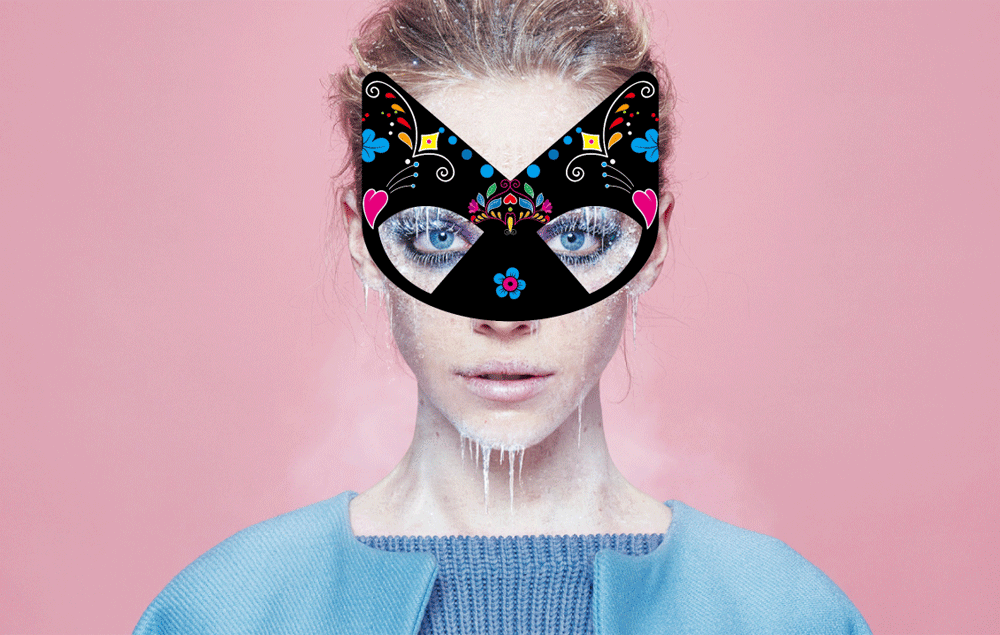 隐形眼镜连锁品牌LOGO升级-猫目家MOMU企业形象设计